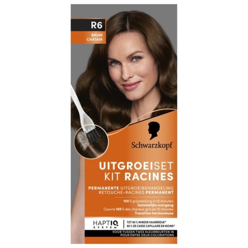 Schwarzkopf Growth Set R6 Brown - Hair Color Kit