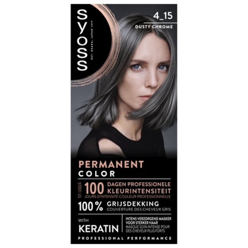 Syoss Color Baseline 4-15 Dusty Chrome Hair Color By Syoss