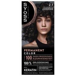 Syoss Hair Color 2-1 Black-Brown