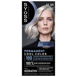Syoss Colors Cool Blonde 12.59 Cool Platinum Blond Hair Color