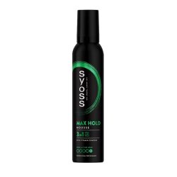 Syoss Hair Mousse Max Hold - Strong Hold Hair Styling Product