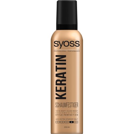 Syoss Hair Mousse Keratin - Hair Styling Product