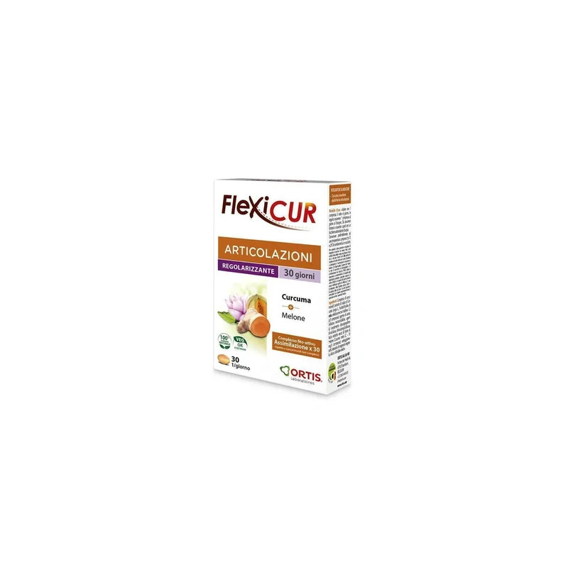 Ortis Flexicur Joint Supplement - 30 Days Supply, 30 Tablets