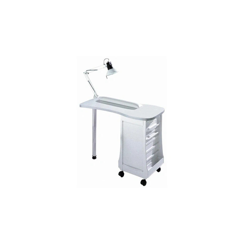 Sibel 7310600 Manicure Table With Storage Column