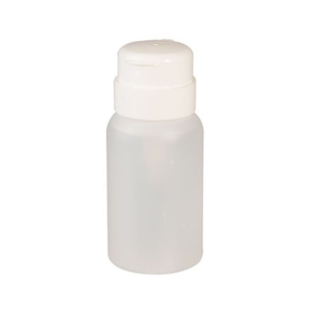 Sibel White Bottle With Pump For Nail Polish Remover