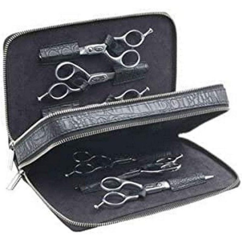 Sibel Hairdressing Zip Up Wallet for 6 Scissors 0.4kg