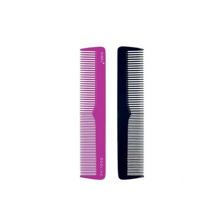 Sibel Duoline Acetate Comb Pink 19 Cm
