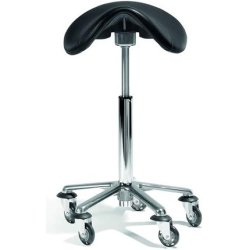 Sibel Multifunctional Saddle Stool in Black