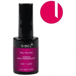 Sibel Gel Nail Polish Color 13 Hot Lips - 14 Milliliters