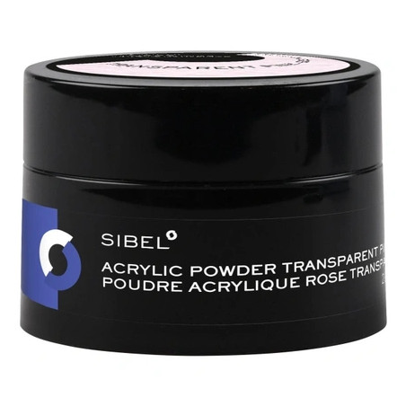 Sibel Transparent Pink Acrylic Powder 20g