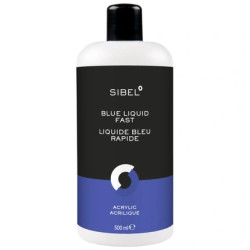 Sibel Fast Blue Acrylic Resin 500ml - Ideal For Beauty Care