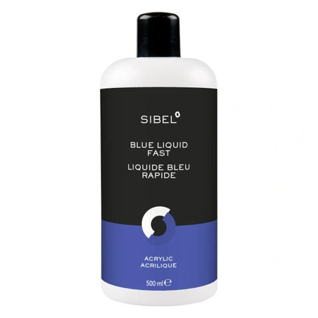 Sibel Fast Blue Acrylic Resin 500ml - Ideal For Beauty Care