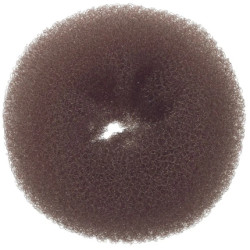 Sibel Bun Ring Nylon 10cm Brown