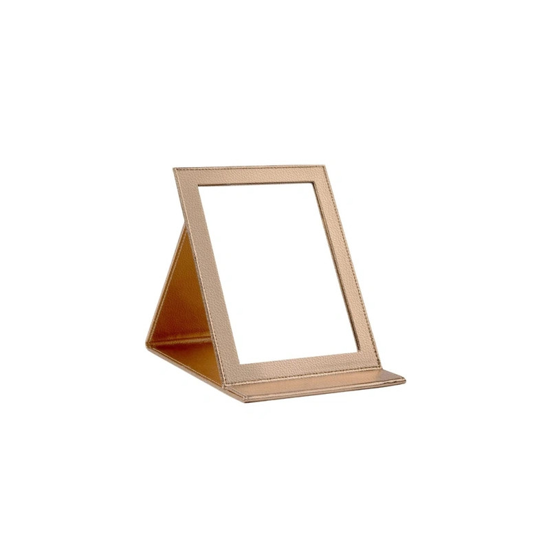 Sibel Easel Mirror In Champagne Gold