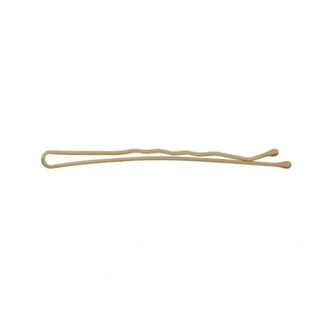 Sibel Metal Hair Clips 60 Mm 25 Pcs Wavy Golden