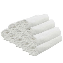Sibel Sib Bob Tuo Cotton Towel White X12