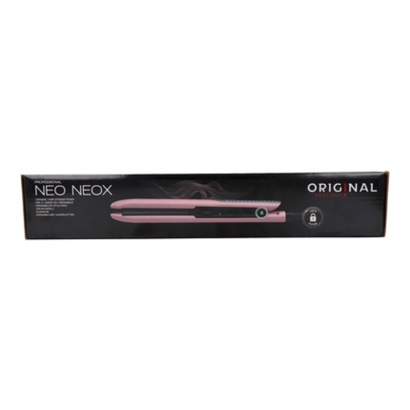 Sinelco Neox Ceramic Iron Pink Silver Cold - Perfect For Styling Your Hair