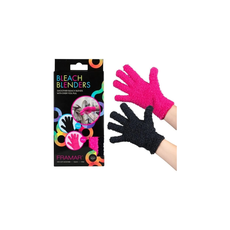 Sibel Pink/Black Gloves For Learning