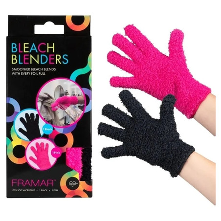 Sibel Pink/Black Gloves For Learning