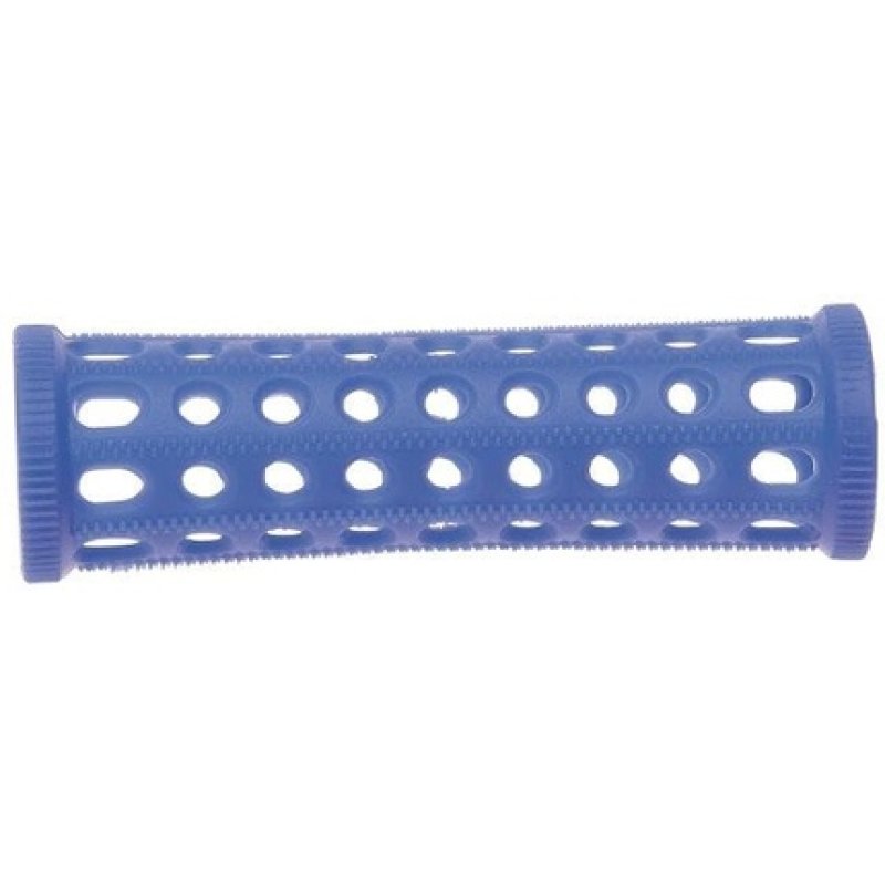 Sibel Plastic Hair Rollers Blue Pack of 10 x 20mm