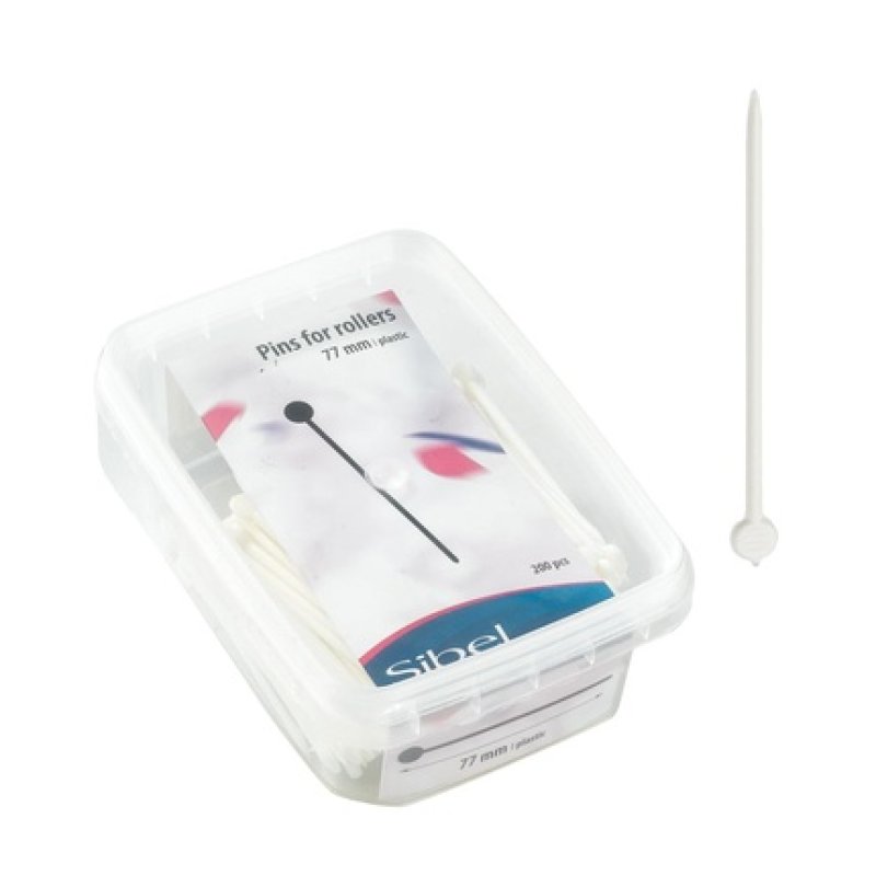 Plastic Needles 200 Pcs White