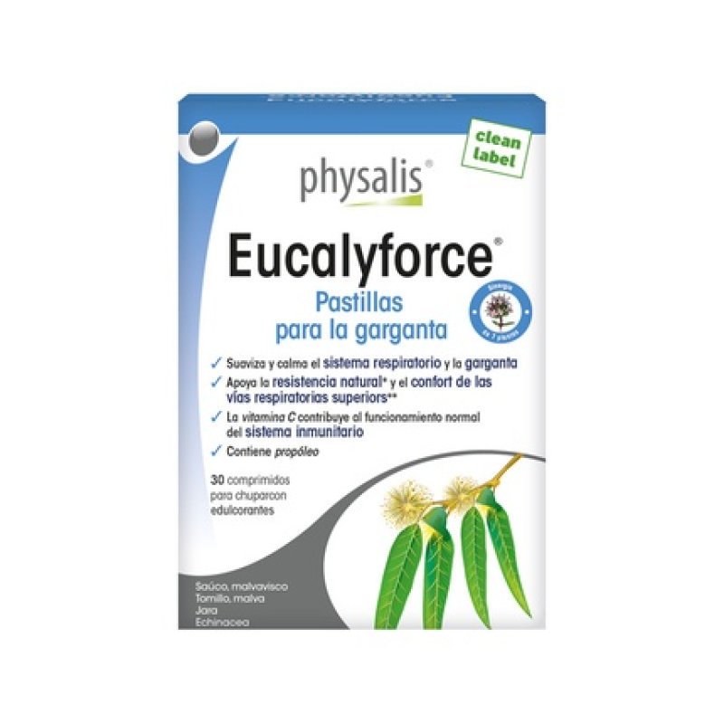Physalis Eucalyforce 30 Throat Pastilles