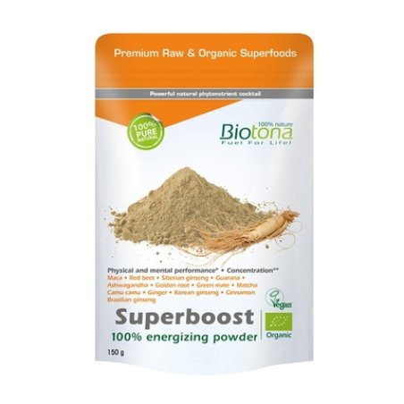 Biotona Superboost Vegan Energizing Superfood Powder 150g