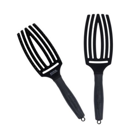 Olivia Garden Fingerbrush Hairbrush Combo Full Black M