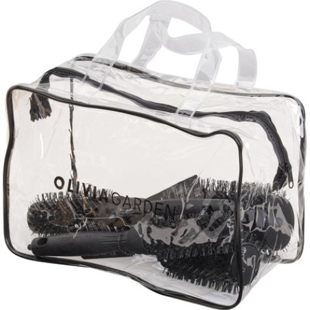 Olivia Garden Expert Shine Black Label Set of 4