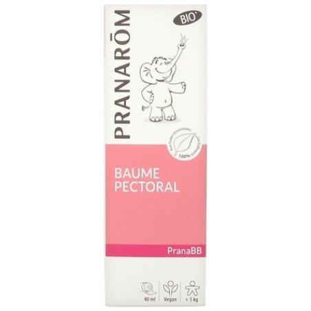 Pranarom Pranabb Chest Balm Organic 40ml - 100% Organic Essential