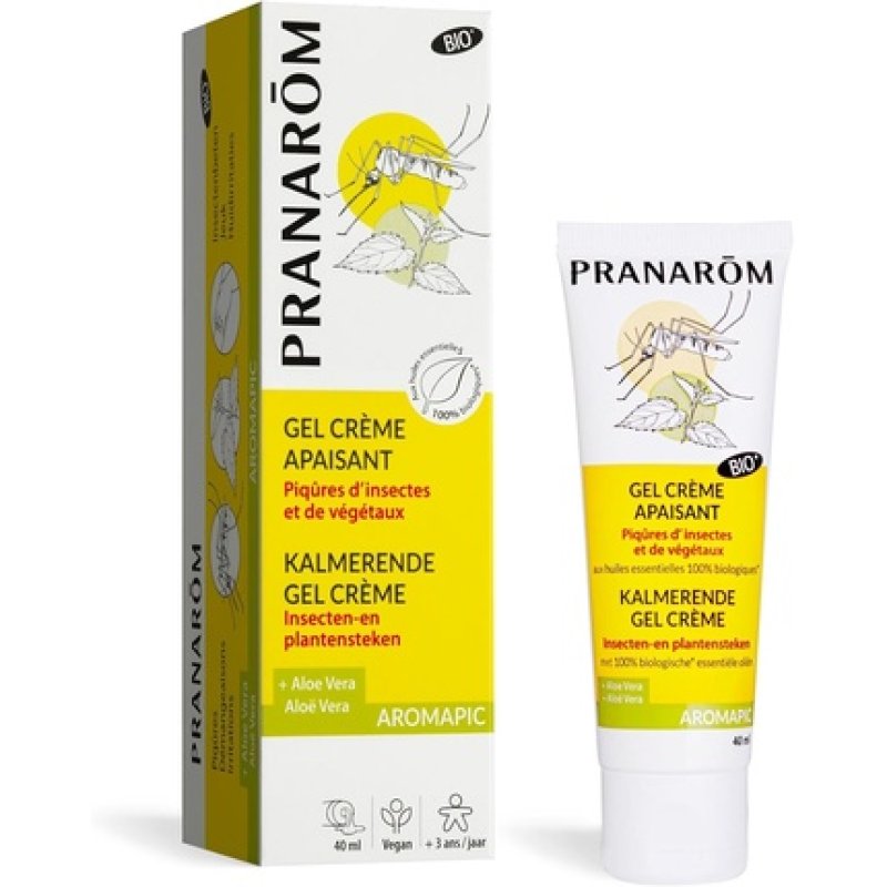 Pranarom Insect and Plant Bites Organic Soothing Cream Gel 40ml