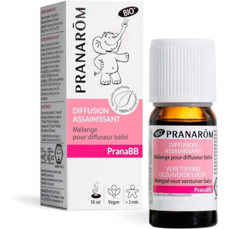 Pranarom Pranabb Diffusion Sanitizing Mix for Baby Diffuser Organic 10ml