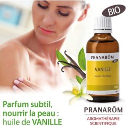 Pranarom Organic Vanilla Oil 50ml