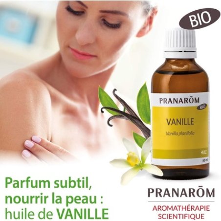Pranarom Organic Vanilla Oil 50ml