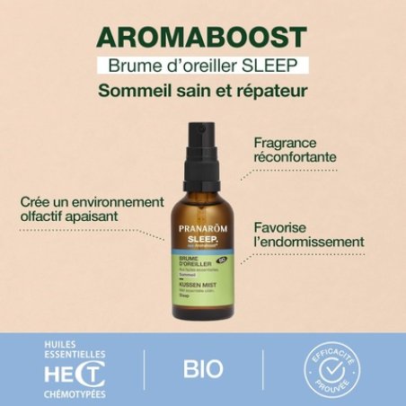 Pranarom Aromaboost Sleep Organic Spray 50ml