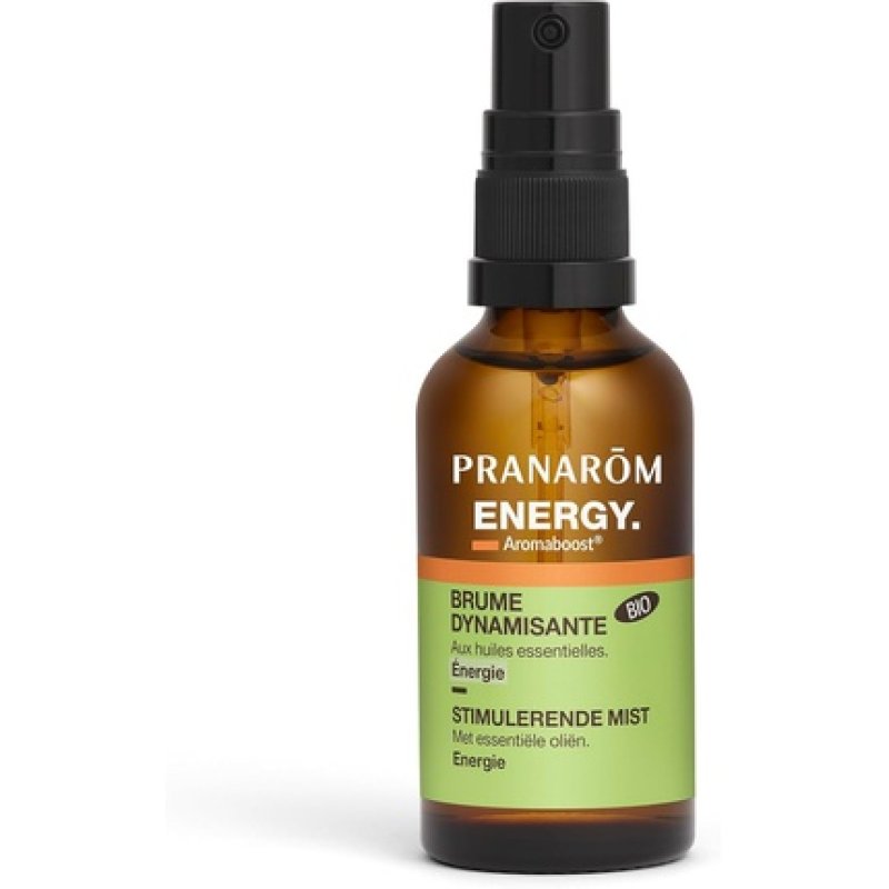 Pranarom Aromaboost Energy Spray Organic 50ml