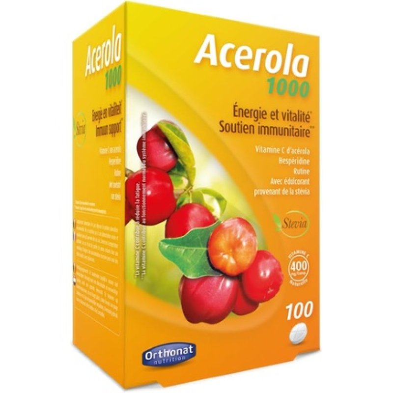 Orthonat Acerola 1000mg 100 Tablets