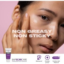 Bapscarcare Silicone Scar Gel Ideal Treatment for Face, Neck, and Hand Scars 20g