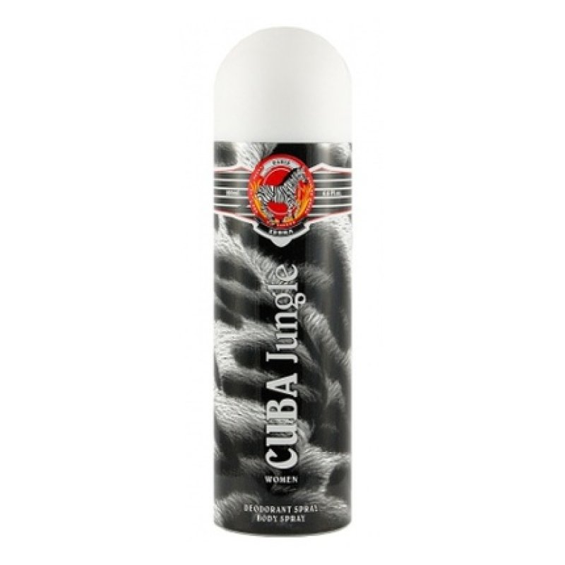 Cuba Jungle Zebra Deodorant Spray 200ml By Cuba