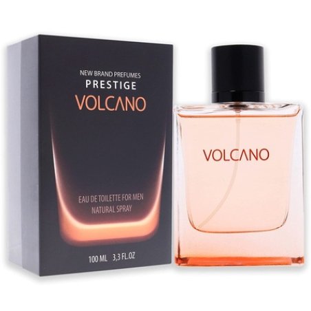 New Brand Perfumes Volcano EDT Spray for Men 3.3 oz