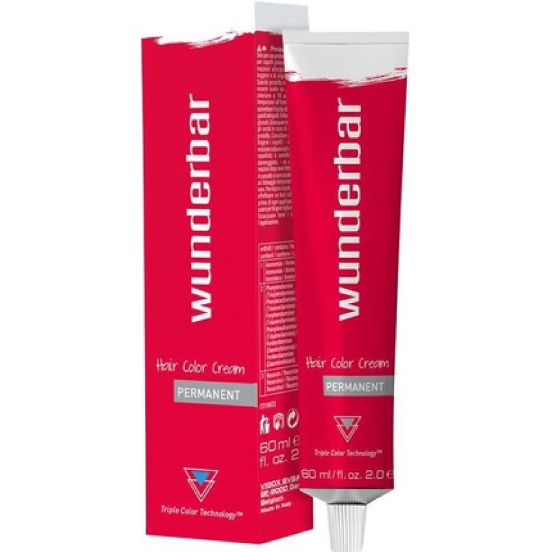 Wunderbar - Hair Dye (permanent) 60ml Color: 5.45 Light Brown Copper Mahogany