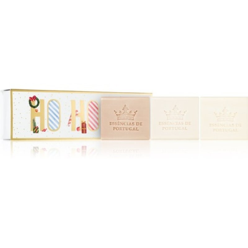 Essencias de Portugal Soap Set - Ho Ho Ho - Vanilla, Red Fruits, Pine 3x100g