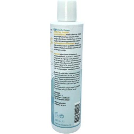 ActivOzone Ozone Shampoo for All Hair Types with Olive and Sunflower Oils Natural Surfactants Oatmeal and Essential