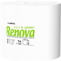 Renova Green Toilet Paper Jumbo 12 Rolls White