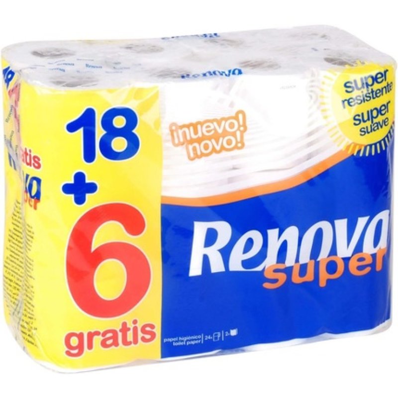 Renova Toilet Paper Roll 24 Pack