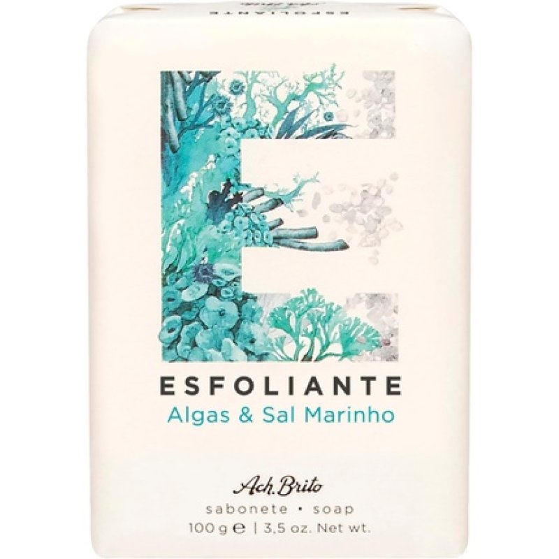 Ach Brito Seaweed and Salt Exfoliating Soap 100g