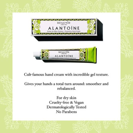 Benamôr Alantoíne Protective Hand Cream with Allantoin, Glycerin, and Beeswax 50ml Tube