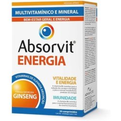 Absorvit Energy Tablets 30 Count