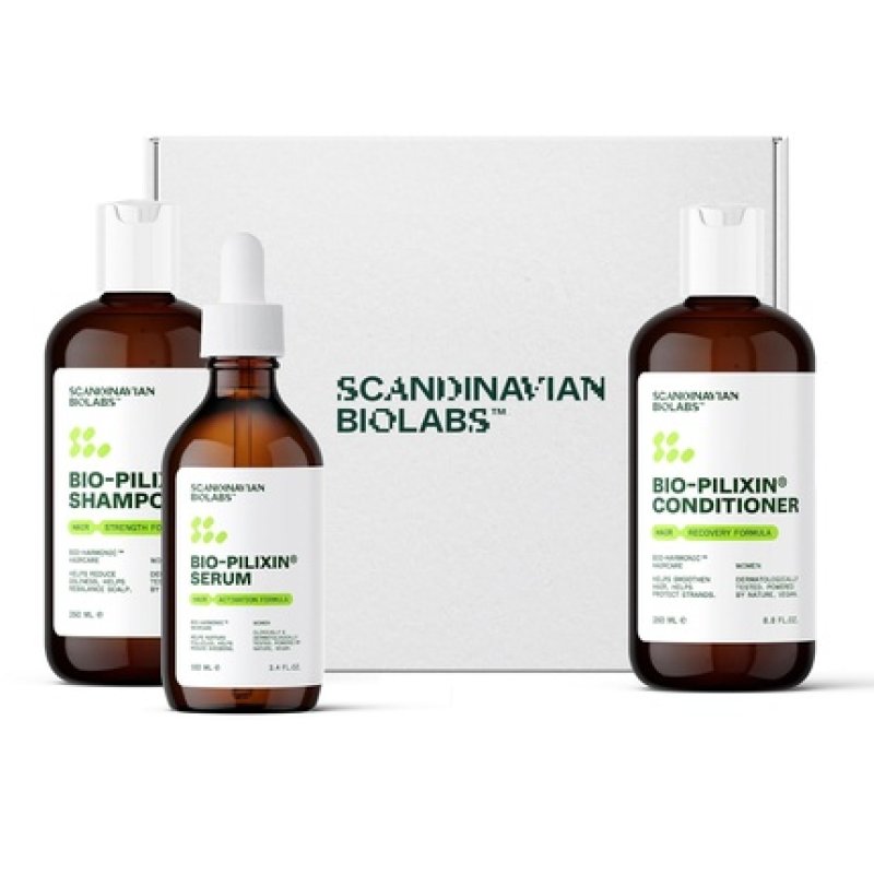 Scandinavian Biolabs Hair Growth Routine for Women with Clinically Proven Results