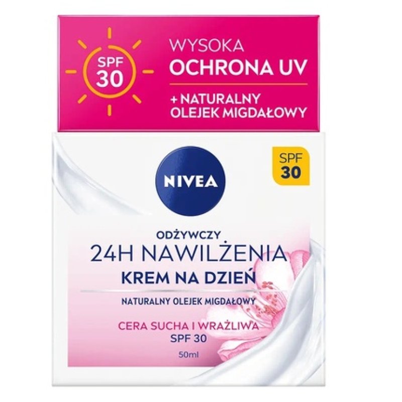 Nivea Nourishing Day Cream For Dry And Sensitive Skin 50 Ml